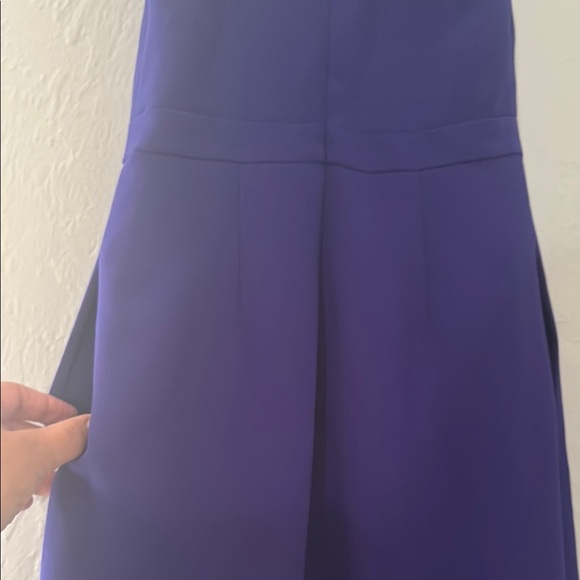 J. Crew Blue Sheath Halter Cocktail Dress 102 - Picture 9 of 13